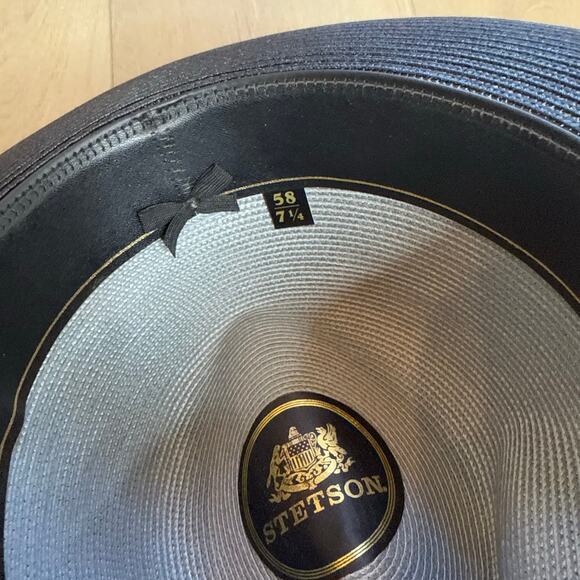 NEW Stetson Andover Milan Fedora Hat - Picture 3 of 4